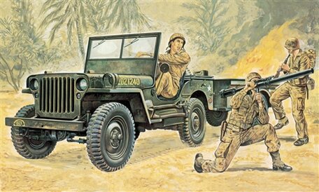 Italeri Willys Jeep 1:35