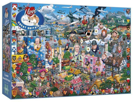 Gibsons I Love Great Britain (1000)