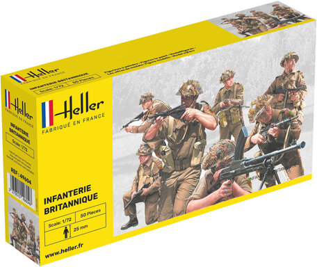Heller British Infantry 1:72