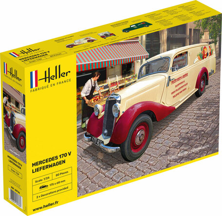 Heller Mercedes 170 V Lieferwagen 1:24