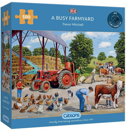 Gibsons A Busy Farmyard (500)