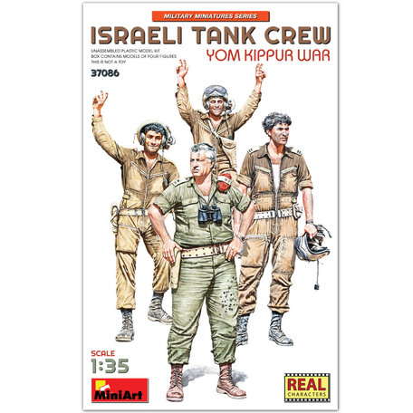 MiniArt Israeli Tank Crew Yom Kippur War 1:35