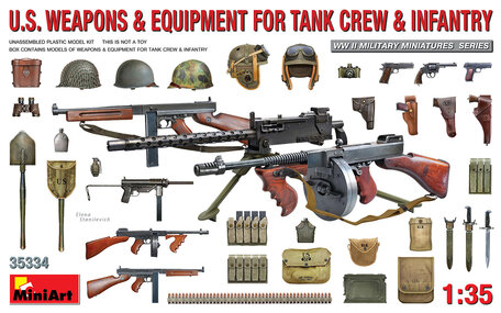 MiniArt U.S. Weapons & Equipment 1:35