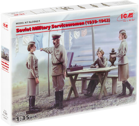 ICM Soviet Military Servicewomen 1:35