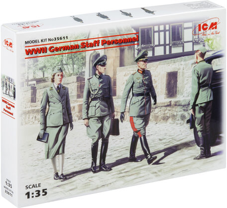 ICM German Staff Personnel WWII 1:35