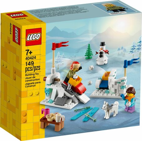 LEGO 40424 Winters Sneeuwballengevecht
