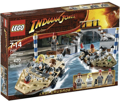 LEGO 7197 Indiana Jones Venice Canal Chase