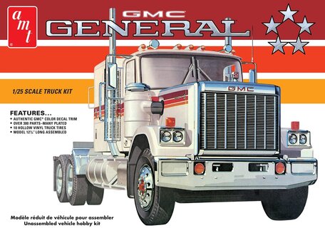 AMT GMC General Semi Tractor 1976 1:25