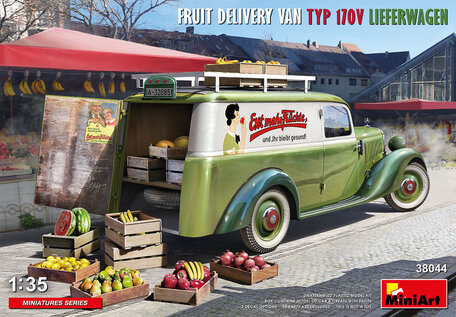 MiniArt Fruit Delivery Van Typ 170v Lieferwagen 1:35