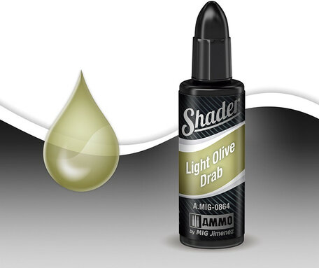 Ammo Light Olive Drab Acrylic Shader
