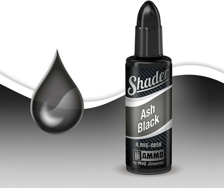 Ammo Ash Black Acrylic Shader