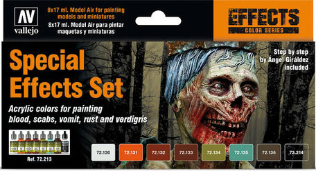  Vallejo Paint Set: Special Effects (72.213)