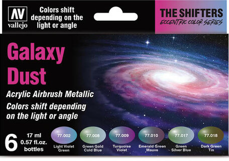  Vallejo Paint Set: The Shifters Galaxy Dust (77.092)