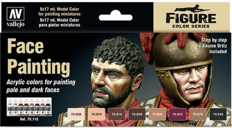 Vallejo Paint Set: Face Painting (70.119)