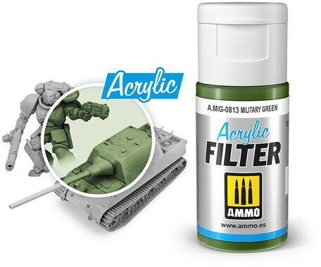 Ammo Military Green Acrylic Filter