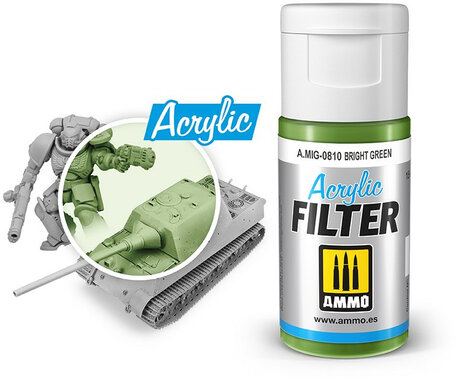 Ammo Bright Green Acrylic Filter