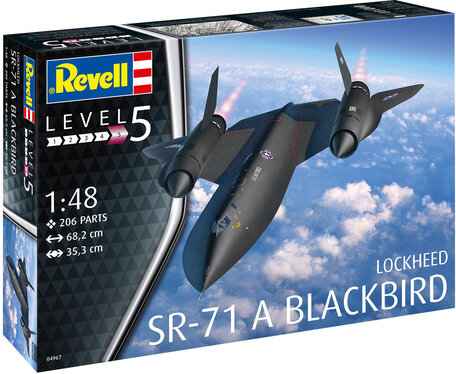 Revell Lockheed SR-71 A Blackbird 1:48