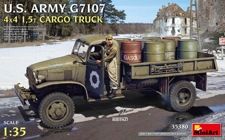MiniArt U.S. Army G7107 4x4 1,5t Cargo Truck 1:35