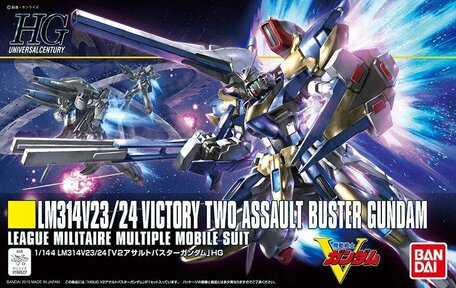 HG 1/144: LM314V23/24 Victory Two Assault-Buster Gundam