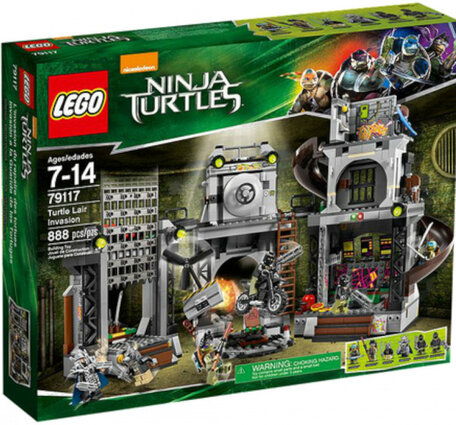 LEGO 79117 Invasie In Het Turtle Hoofdkwartier