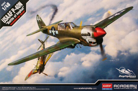 Academy USAAF P-40N Battle of Imphal 1:48