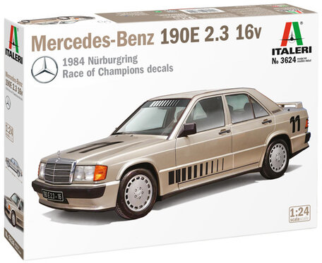 Italeri Mercedes-Benz 190E 2.3 16v 1:24