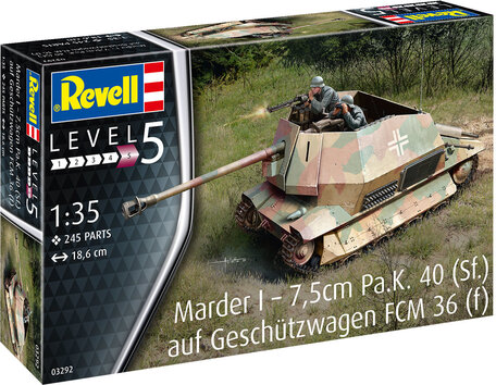 Revell Marder I on FCM 36 Base 1:35