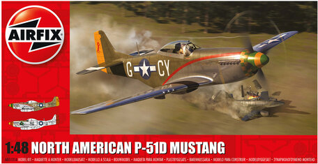 Airfix North American P-51D Mustang 1:48