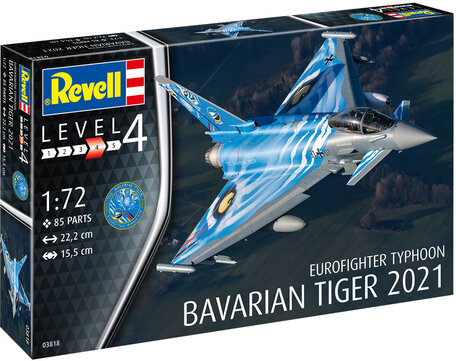 Revell Eurofighter Typhoon The Bavarian Tiger 2021 1:72