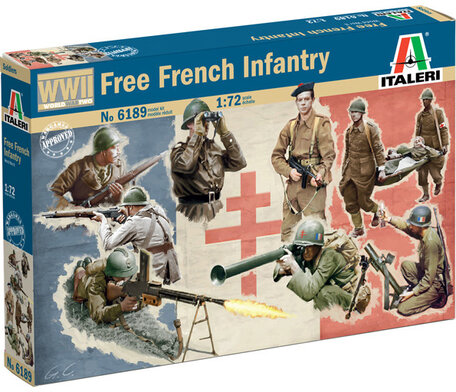 Italeri Free French Infantry 1:72