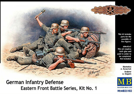 Master Box German Infantry Defense 1:35