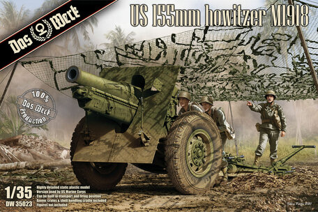 Das Werk US 155mm Howitzer M1918 1:35