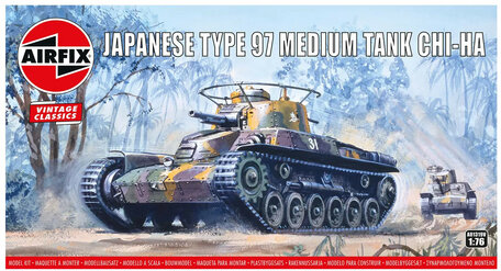 Airfix Japanese Tank Type 97 Chi Ha 1:76