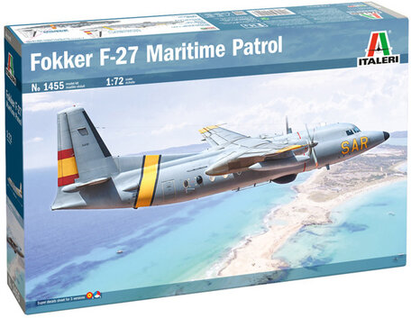 Italeri Fokker F-27 Maritime Patrol 1:72