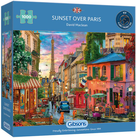 Gibsons Sunset over Paris (1000)