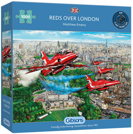 Gibsons Reds over London (1000)