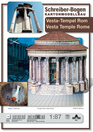 Schreiber Bogen Vesta Temple Rome