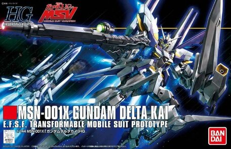 HG 1/144: MSN-001X Gundam Delta Kai