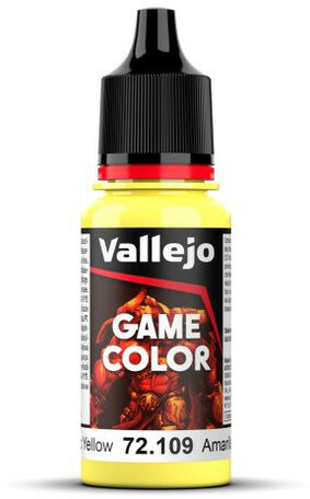 Vallejo 72.109 Game Color: Toxic Yellow