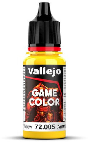 Vallejo 72.005 Game Color: Moon Yellow