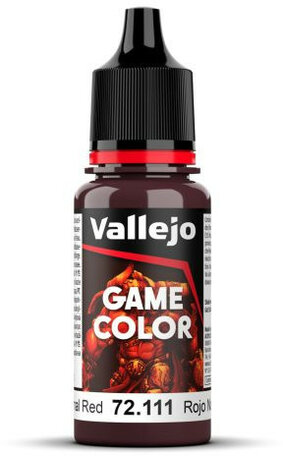 Vallejo 72.111 Game Color: Nocturnal Red