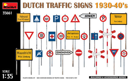 MiniArt Dutch Traffic Signs 1:35