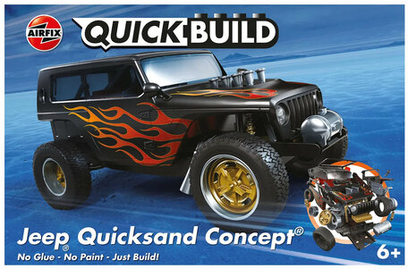 Airfix QuickBuild Jeep Quicksand Concept