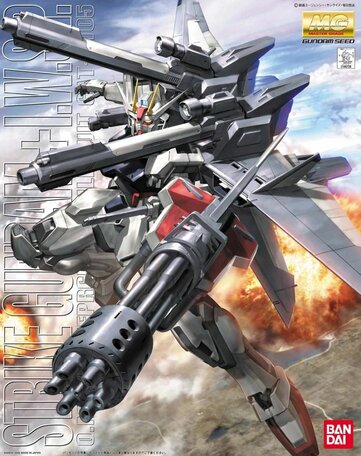MG 1/100: GAT-X105 Strike Gundam + I.W.S.P.