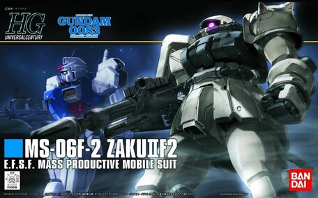 HG 1/144: MS-06F-2 Zaku II F2 E.F.S.F