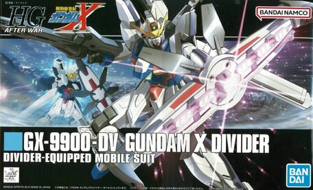 HG 1/144: GX-9900-DX Gundam X Divider
