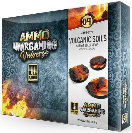 AMMO Diorama Base Set: Volcanic Soils