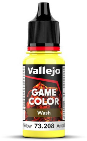 Vallejo 73.208 Game Wash: Yellow