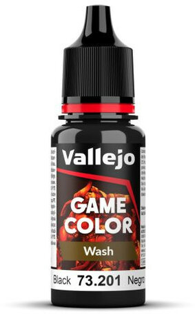 Vallejo 73.201 Game Wash: Black