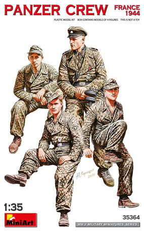 MiniArt Panzer Crew France 1944 1:35